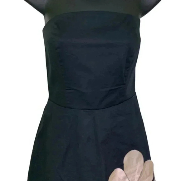 Rubber Ducky Productions Floral Embroidered Strapless Dress - Picture 6 of 9